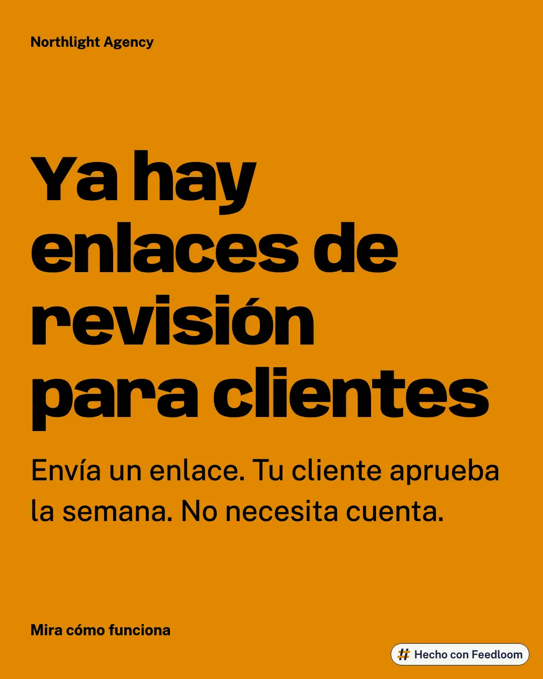Northlight Agency (marca de ejemplo): publicación de anuncio de lanzamiento, Instagram 4:5, lista para publicar