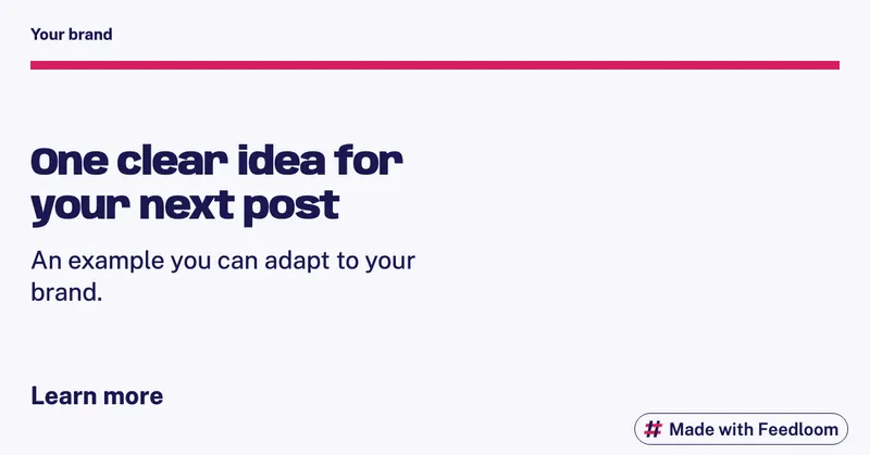 LinkedIn post templates for SaaS: example 4