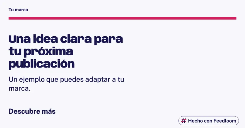 Plantillas de publicaciones de LinkedIn para SaaS: ejemplo 4