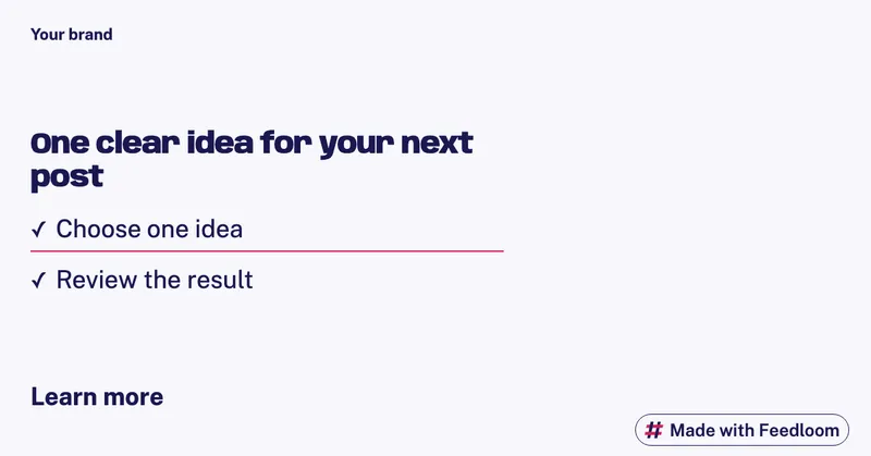 Instagram tips post templates: example 6