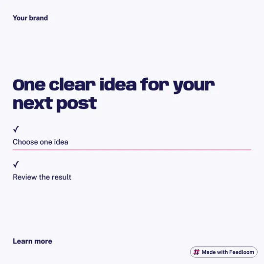 Instagram tips post templates: example 3