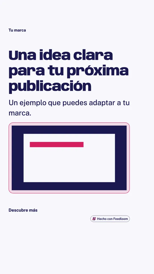 Plantillas de historias para Instagram: ejemplo 2