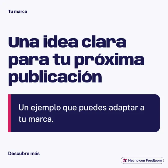Plantillas de publicaciones de consejos para Instagram: ejemplo 4